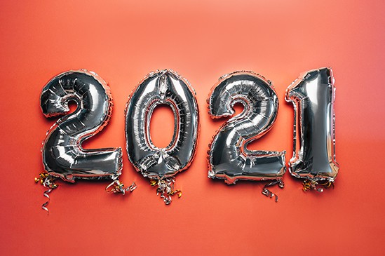 Balloon Bunting New Year 2021 Ex7xcul