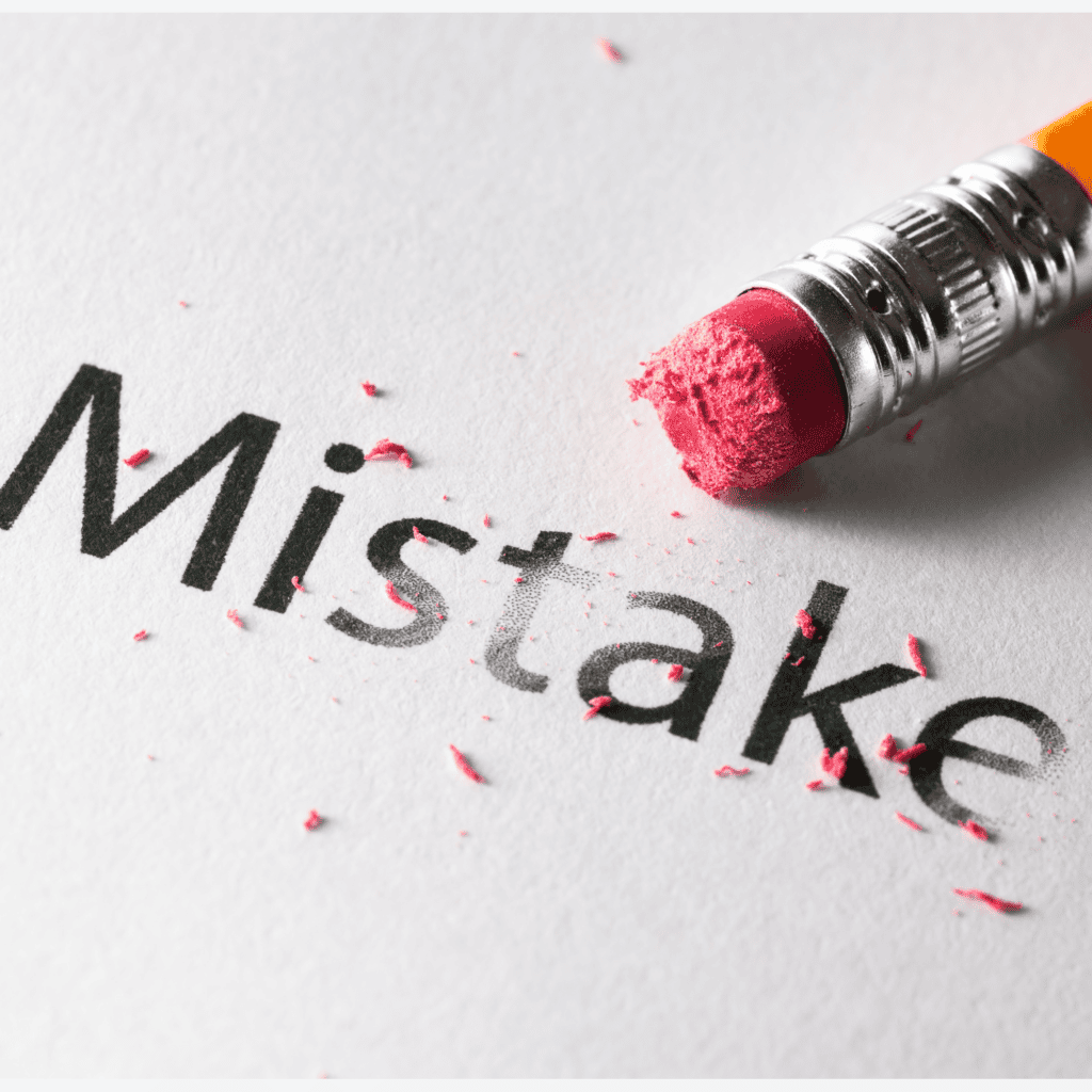 Mistakes image